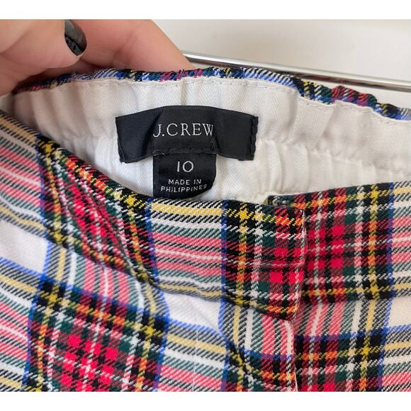 J. Crew Cameron  Slim Crap Pants Snow Stewart Bi- stretch - Picture 8 of 9